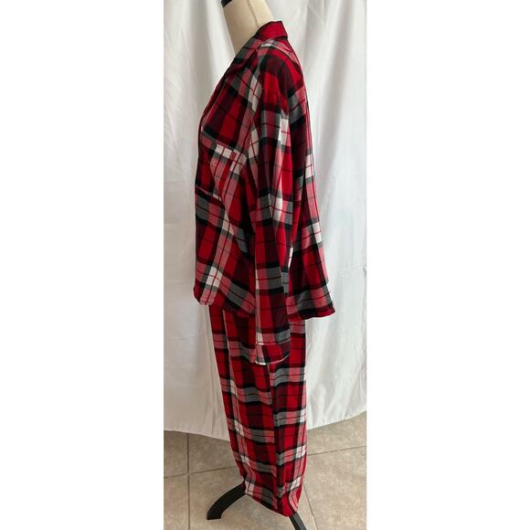 Victoria’s Secret PINK Women’s Red Plaid Dream Pajama Set Size XL - Picture 7 of 13